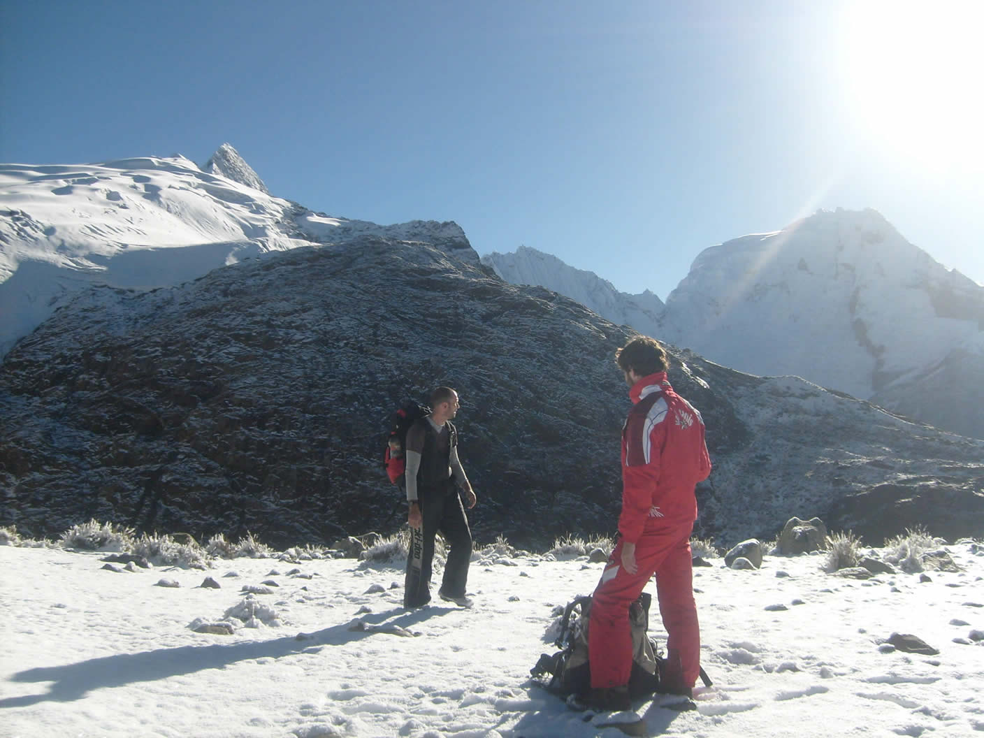 vallunaraju mountain climbing 13